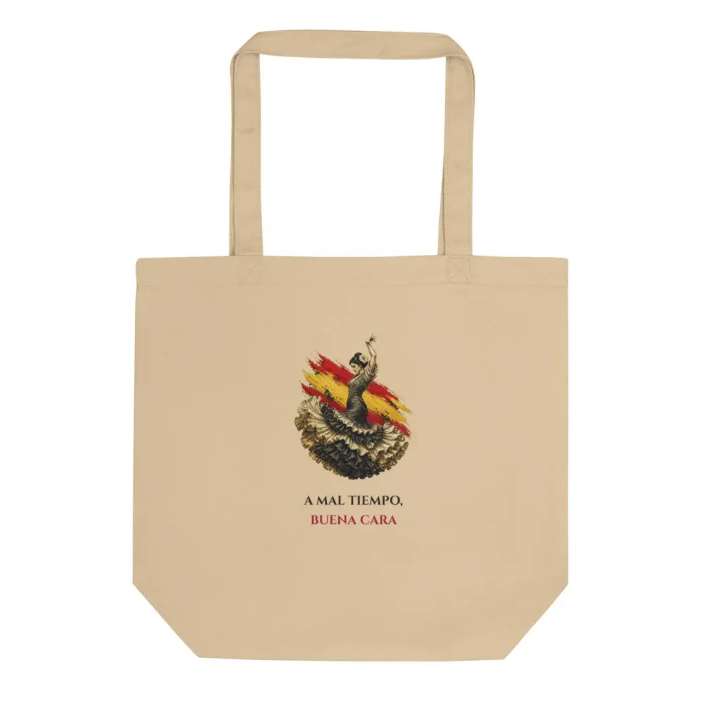 La Flamenca · Frase — Bolsa tote — Oyster