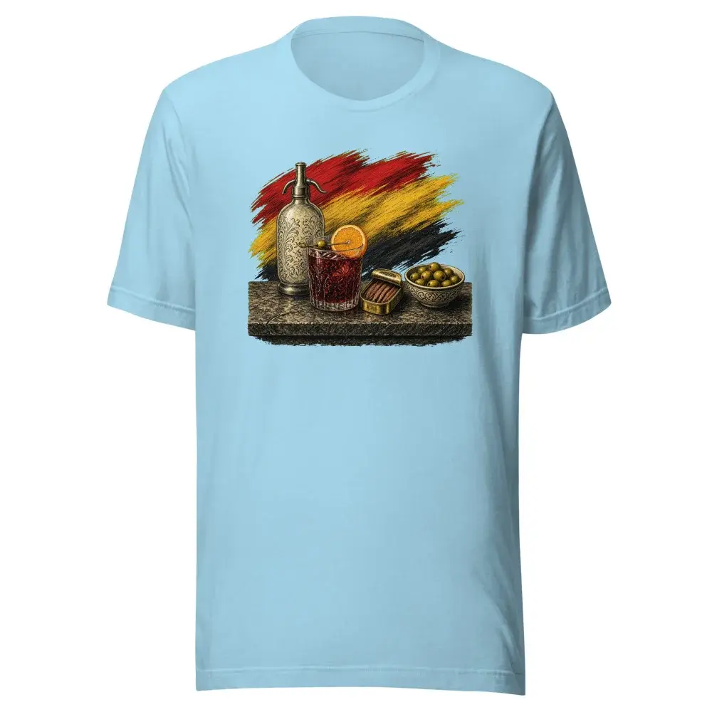 La Hora del Vermut · Arte — Camiseta — Ocean Blue