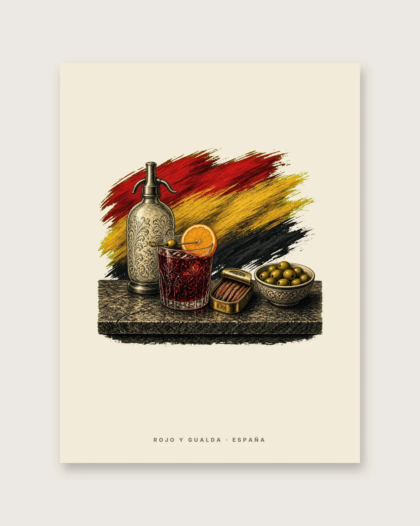 La Hora del Vermut · Arte — Póster — detalle
