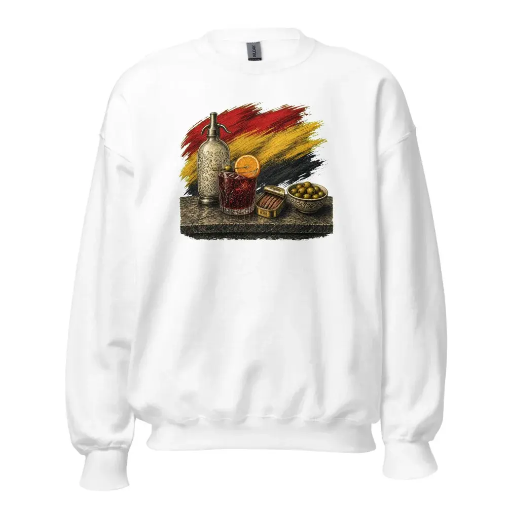 La Hora del Vermut · Arte — Sudadera — White