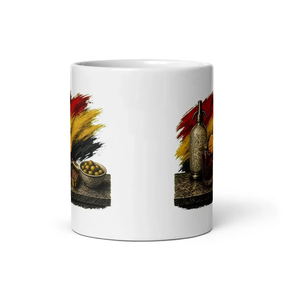 La Hora del Vermut · Arte — Taza — White — Front view