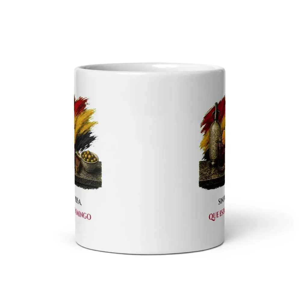 La Hora del Vermut · Frase — Taza — White — Front view