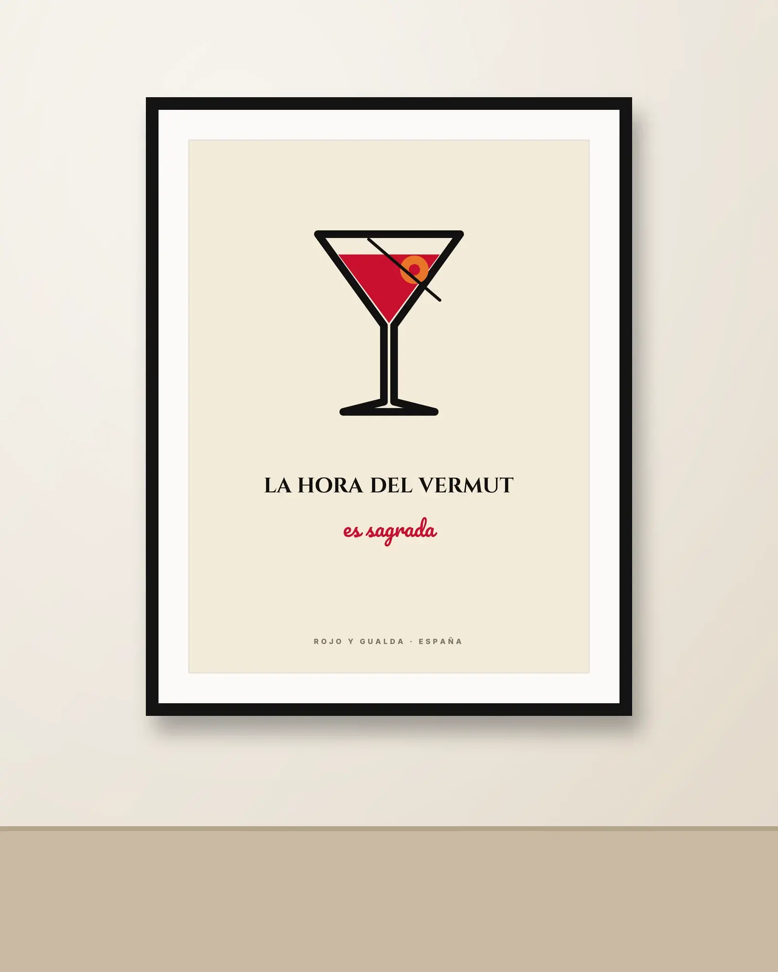 La Hora del Vermut — Póster — en la pared