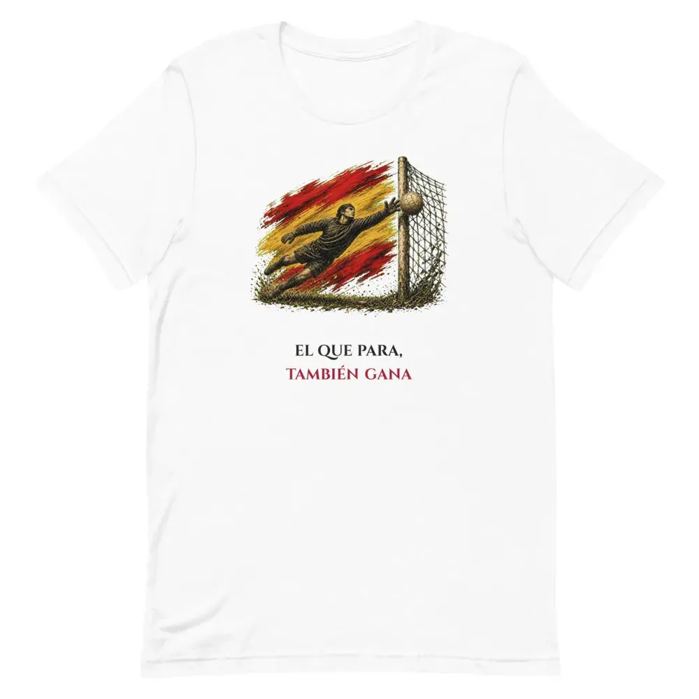 La Parada · Frase — Camiseta — White — Front