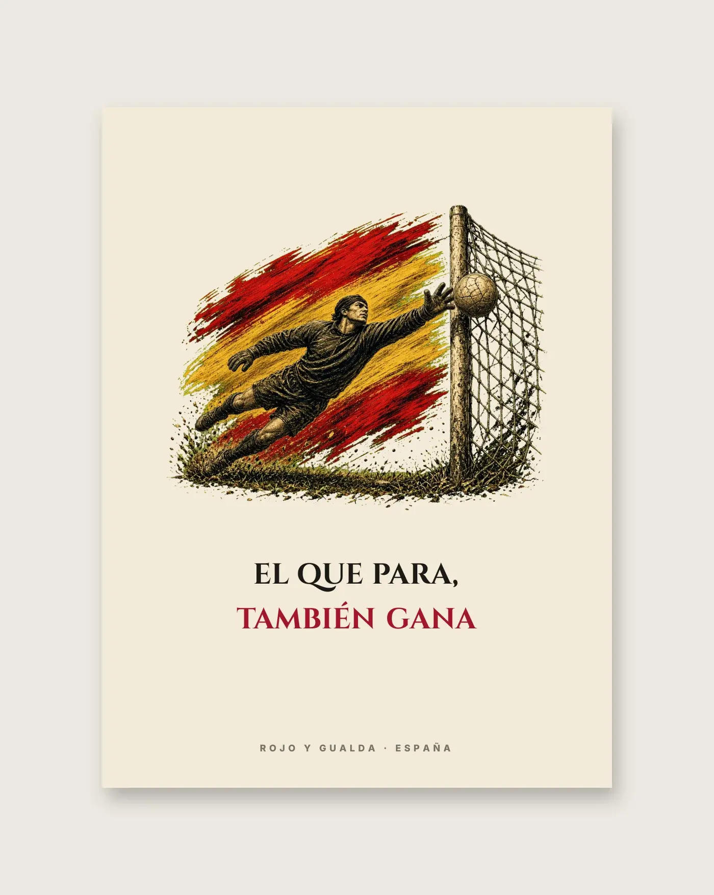 La Parada · Frase — Póster — detalle