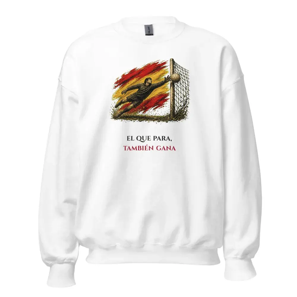 La Parada · Frase — Sudadera — White