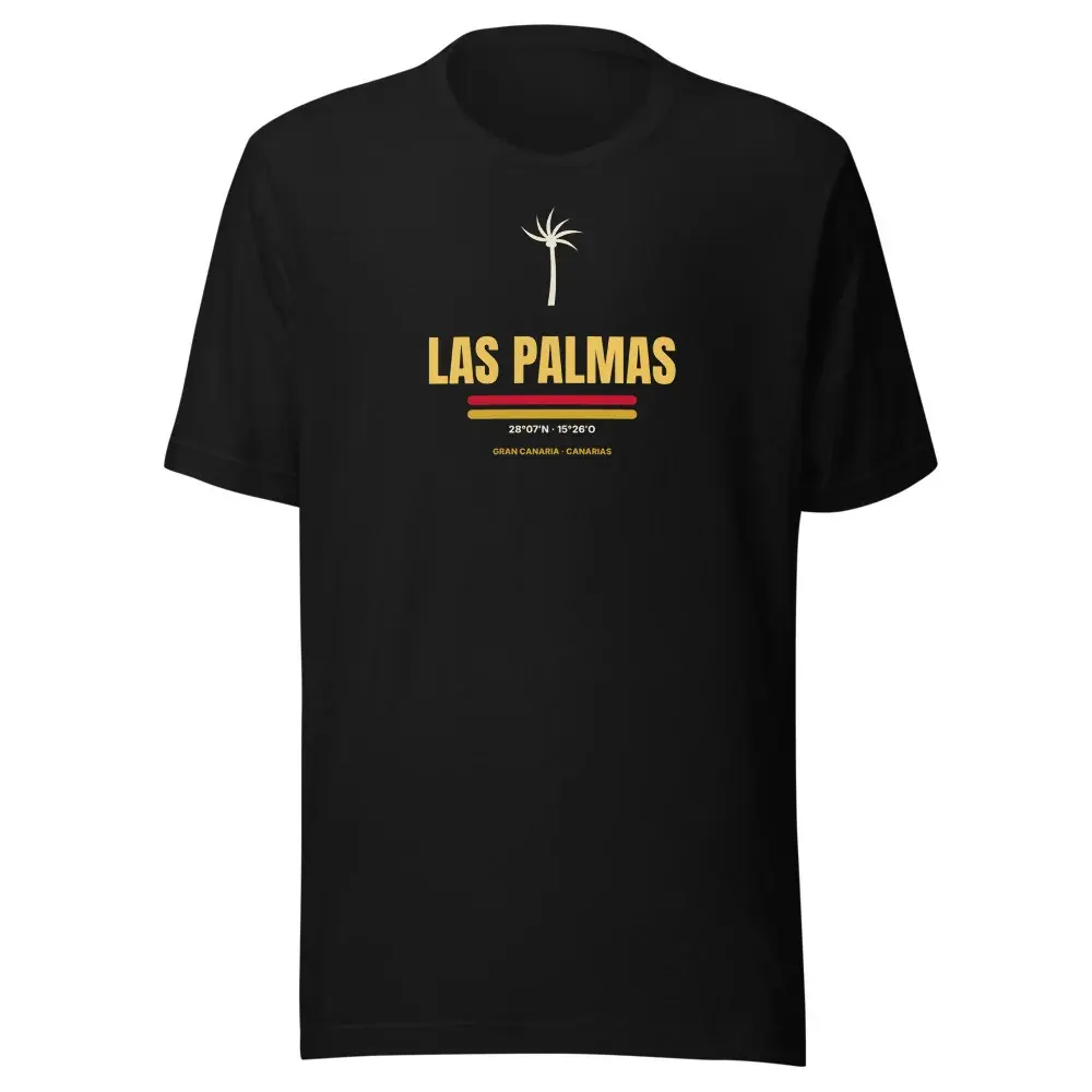 Las Palmas de Gran Canaria — Camiseta — Black