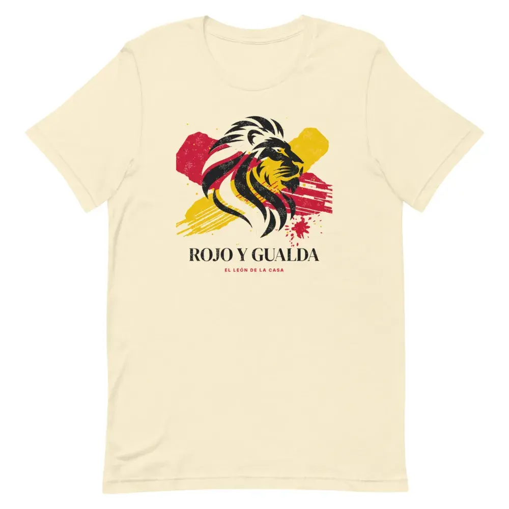 León a Brocha · Día — Camiseta — Natural — Front