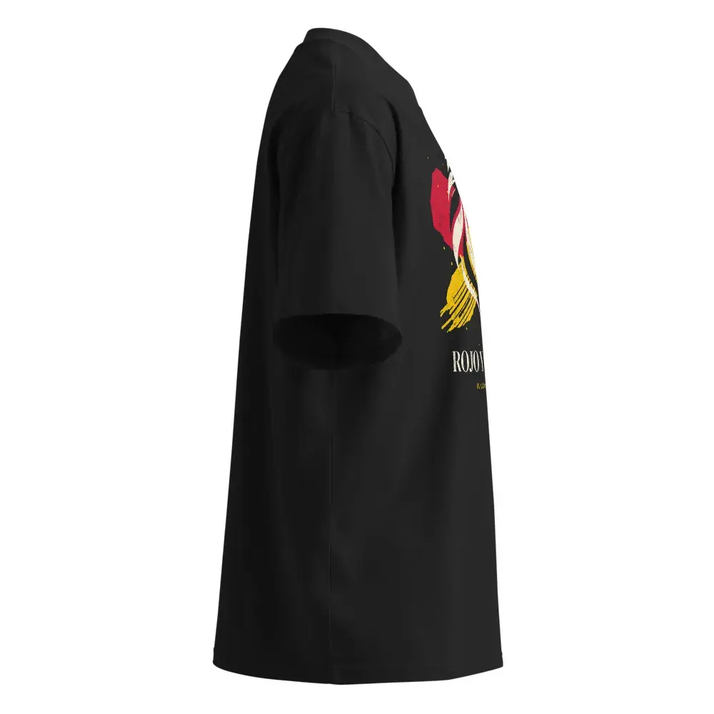 León a Brocha · Noche — Camiseta oversize — Black — Right