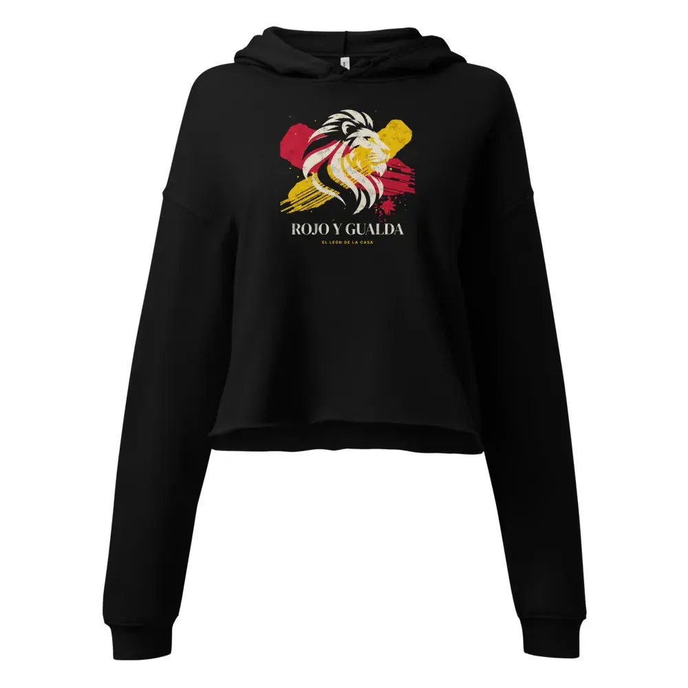 León a Brocha · Noche — Sudadera corta de mujer