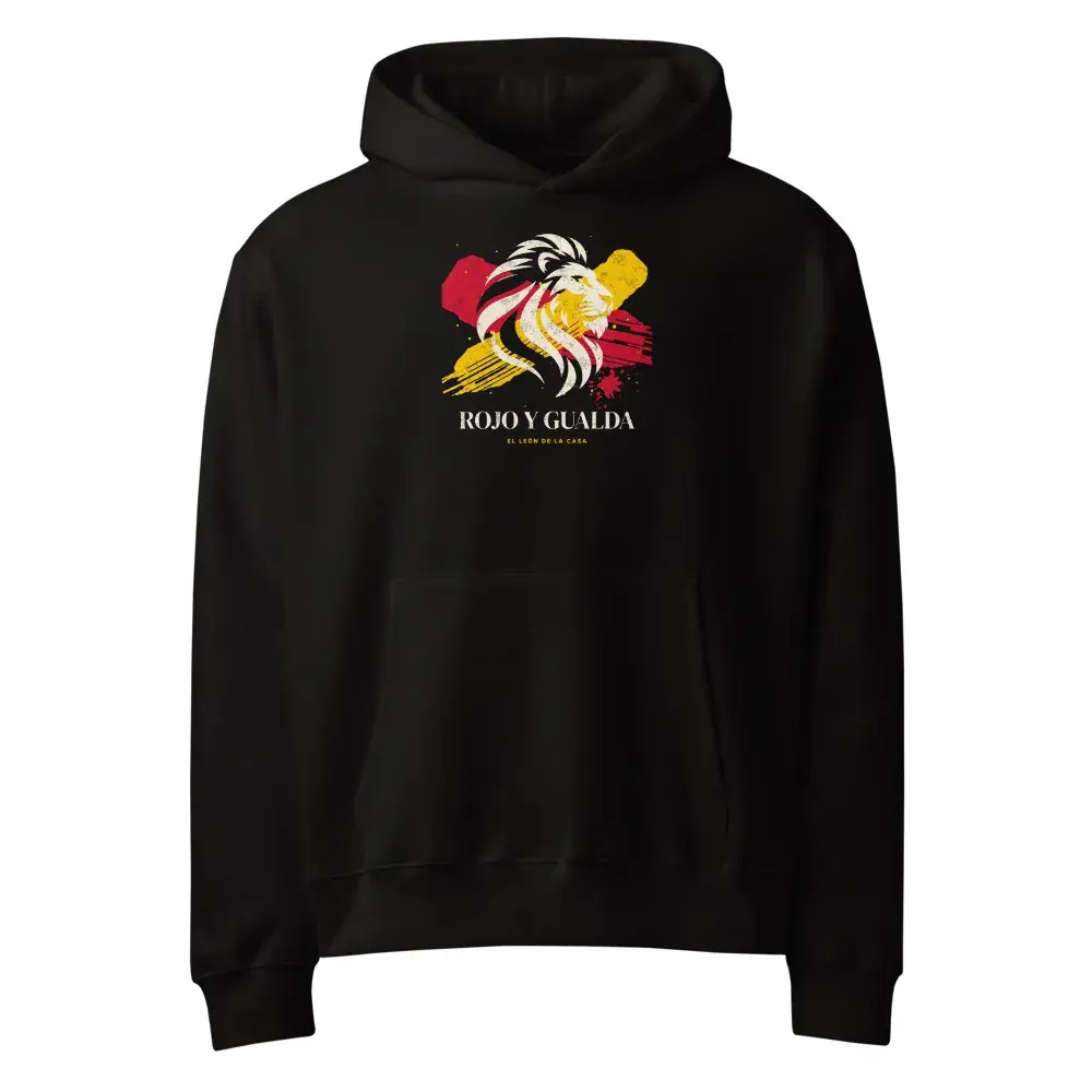 León a Brocha · Noche — Sudadera oversize con capucha
