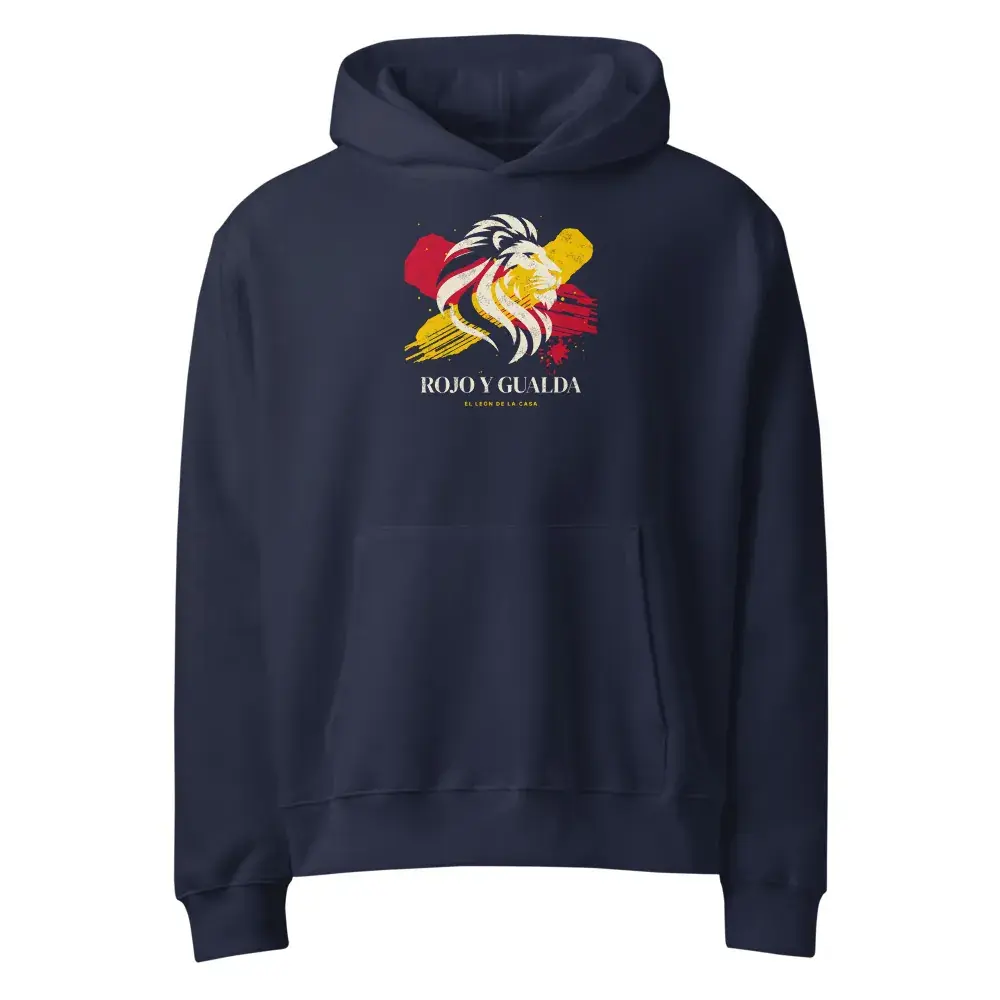 León a Brocha · Noche — Sudadera oversize con capucha