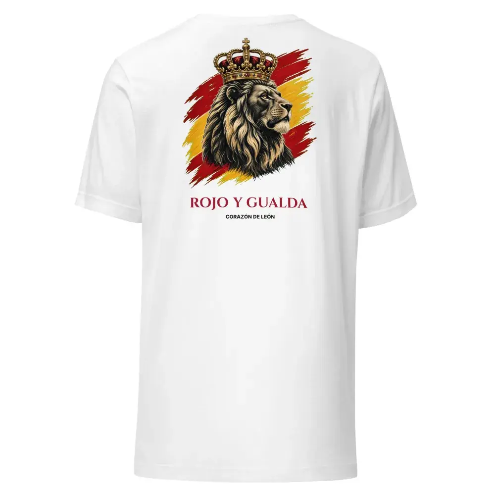 León a la Espalda · Claro — Camiseta — White