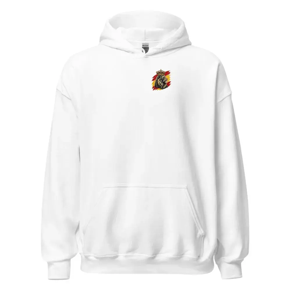 León a la Espalda · Claro — Sudadera con capucha — White