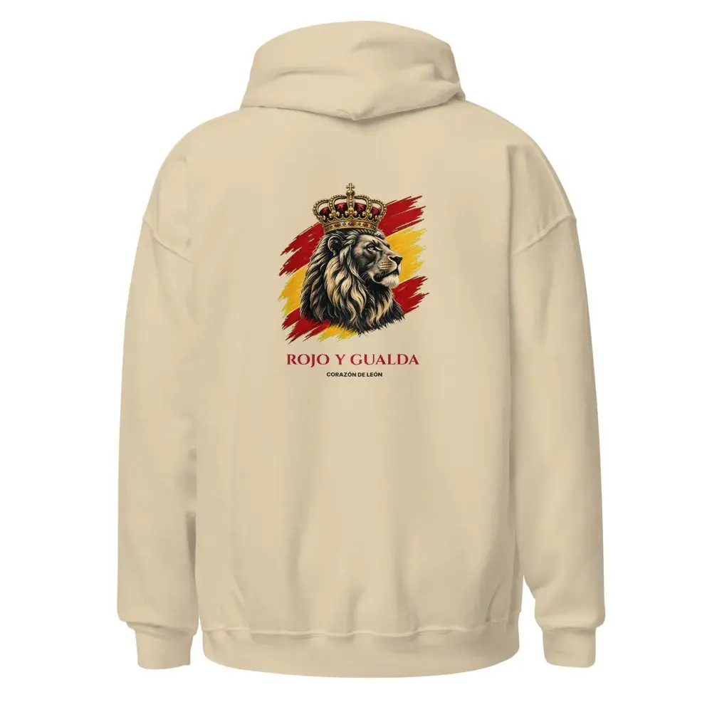 León a la Espalda · Claro — Sudadera con capucha