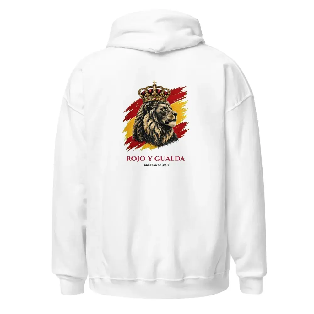 León a la Espalda · Claro — Sudadera con capucha