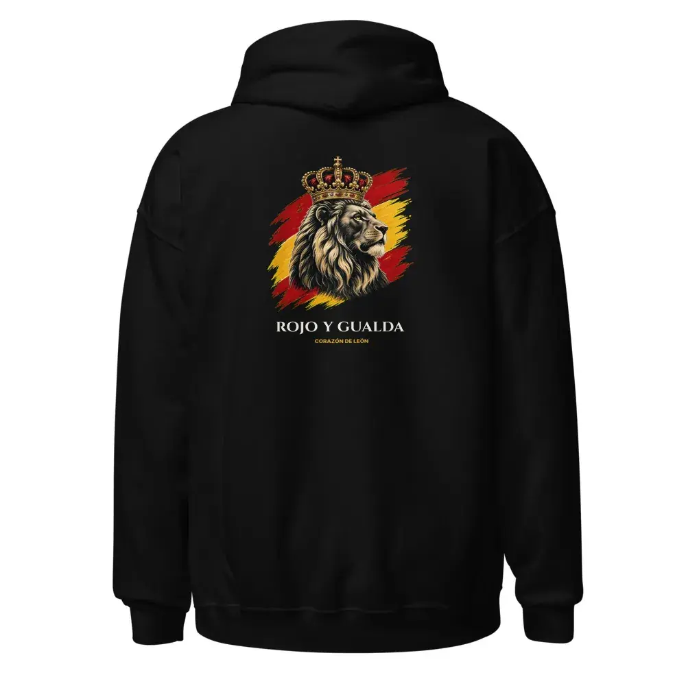 León a la Espalda — Sudadera con capucha