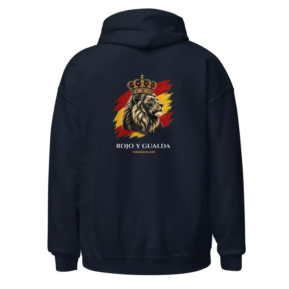 León a la Espalda — Sudadera con capucha