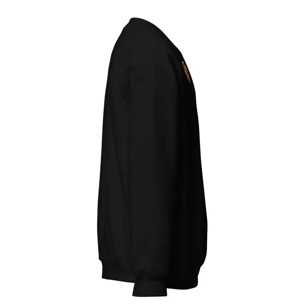 León al pecho — Sudadera — Black — Right