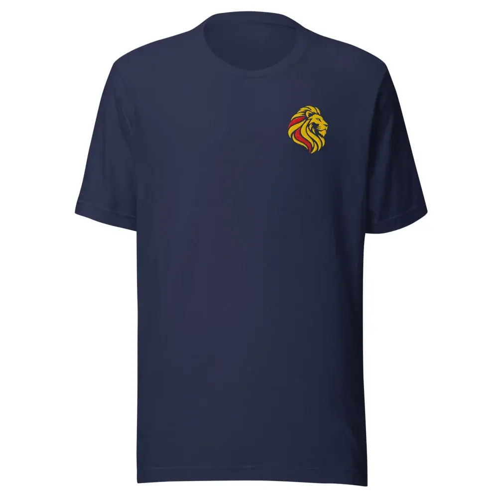 León Bordado — Camiseta bordada