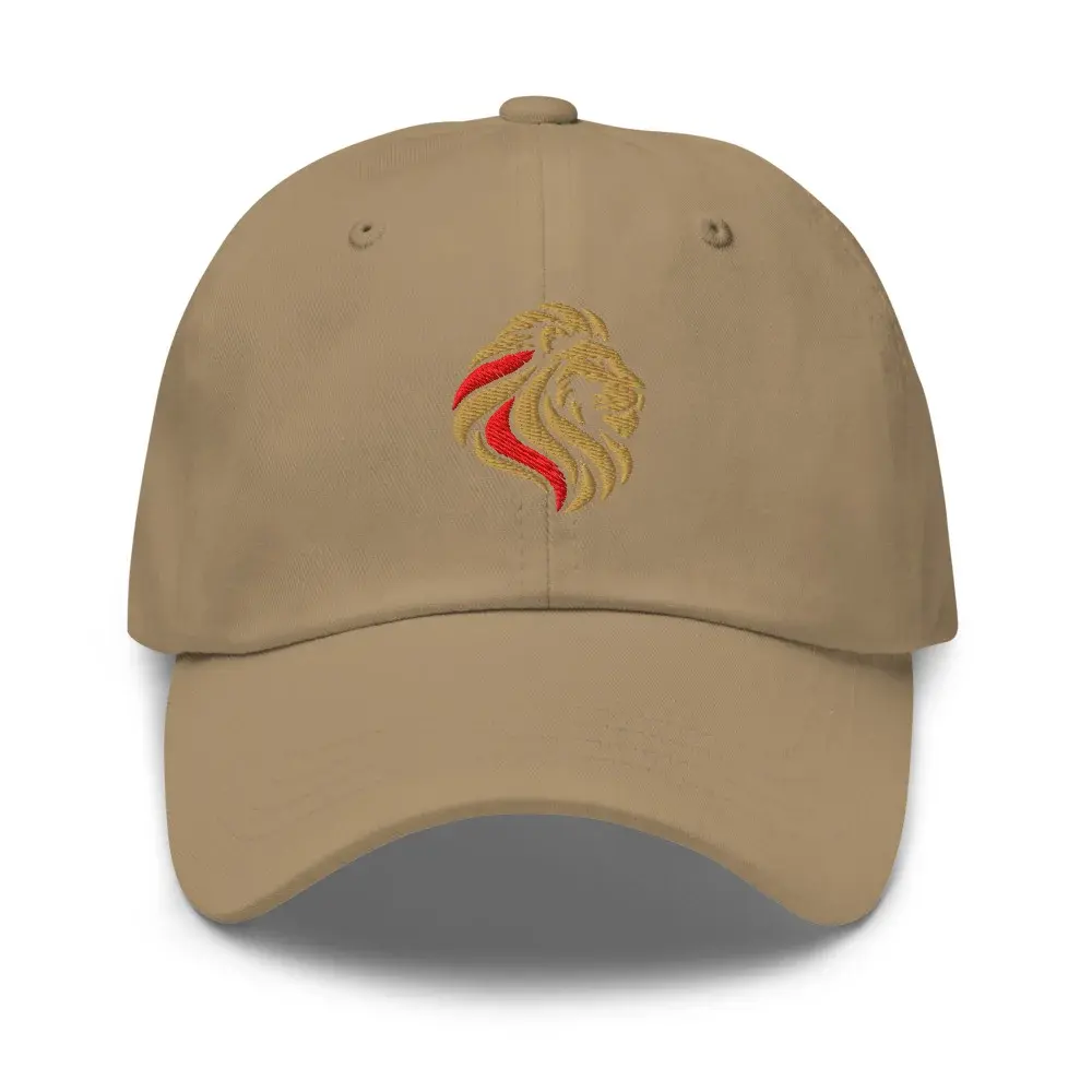 León Bordado · Claro — Gorra clásica bordada