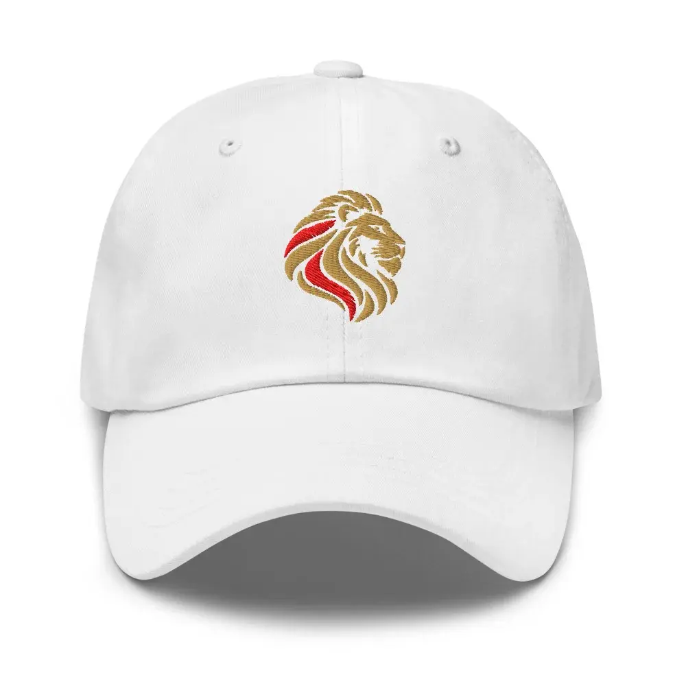 León Bordado · Claro — Gorra clásica bordada