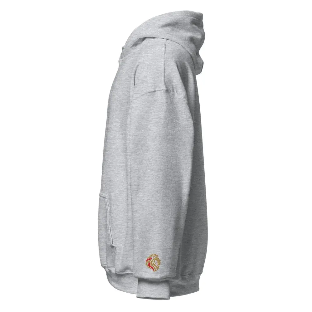 León Bordado · Claro — Sudadera bordada