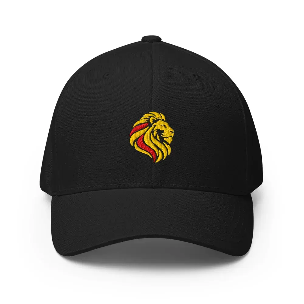León Bordado — Gorra bordada — Black