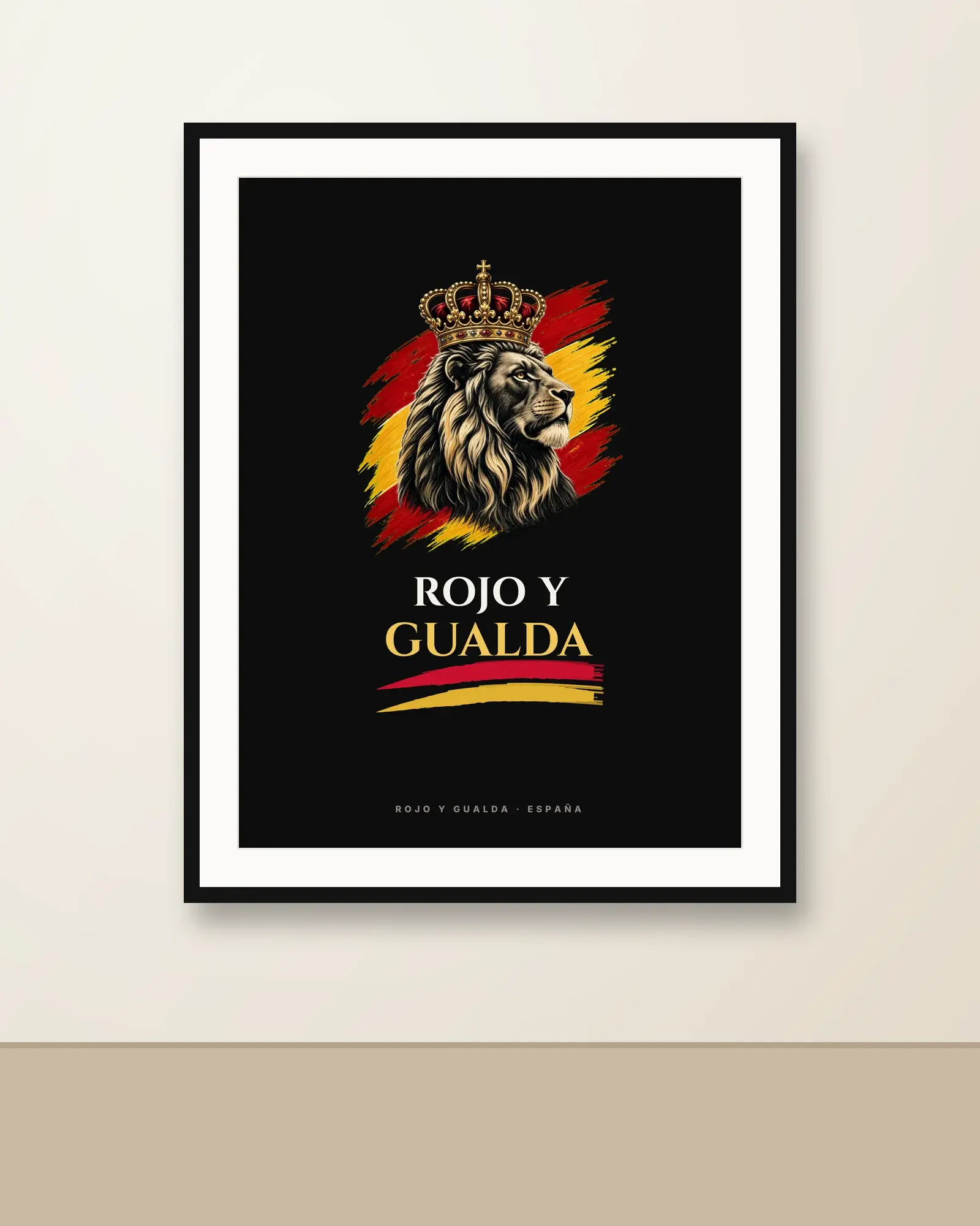 León Coronado · Noche — Póster — en la pared