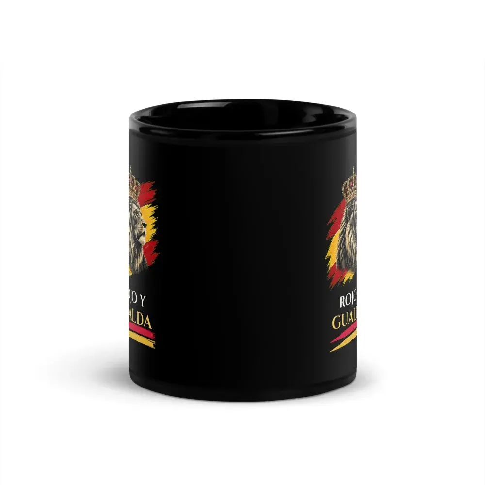 León Coronado · Noche — Taza — Black — Front