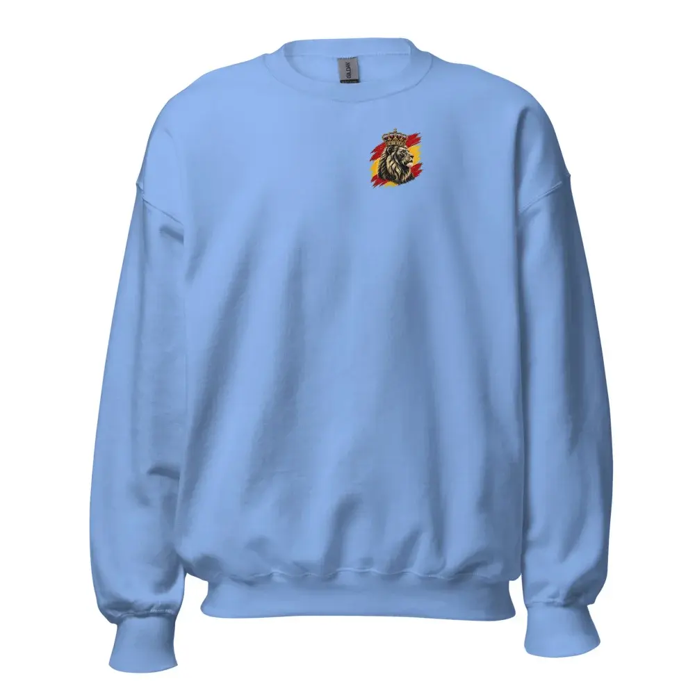León Coronado · Pecho (claro) — Sudadera — Carolina Blue