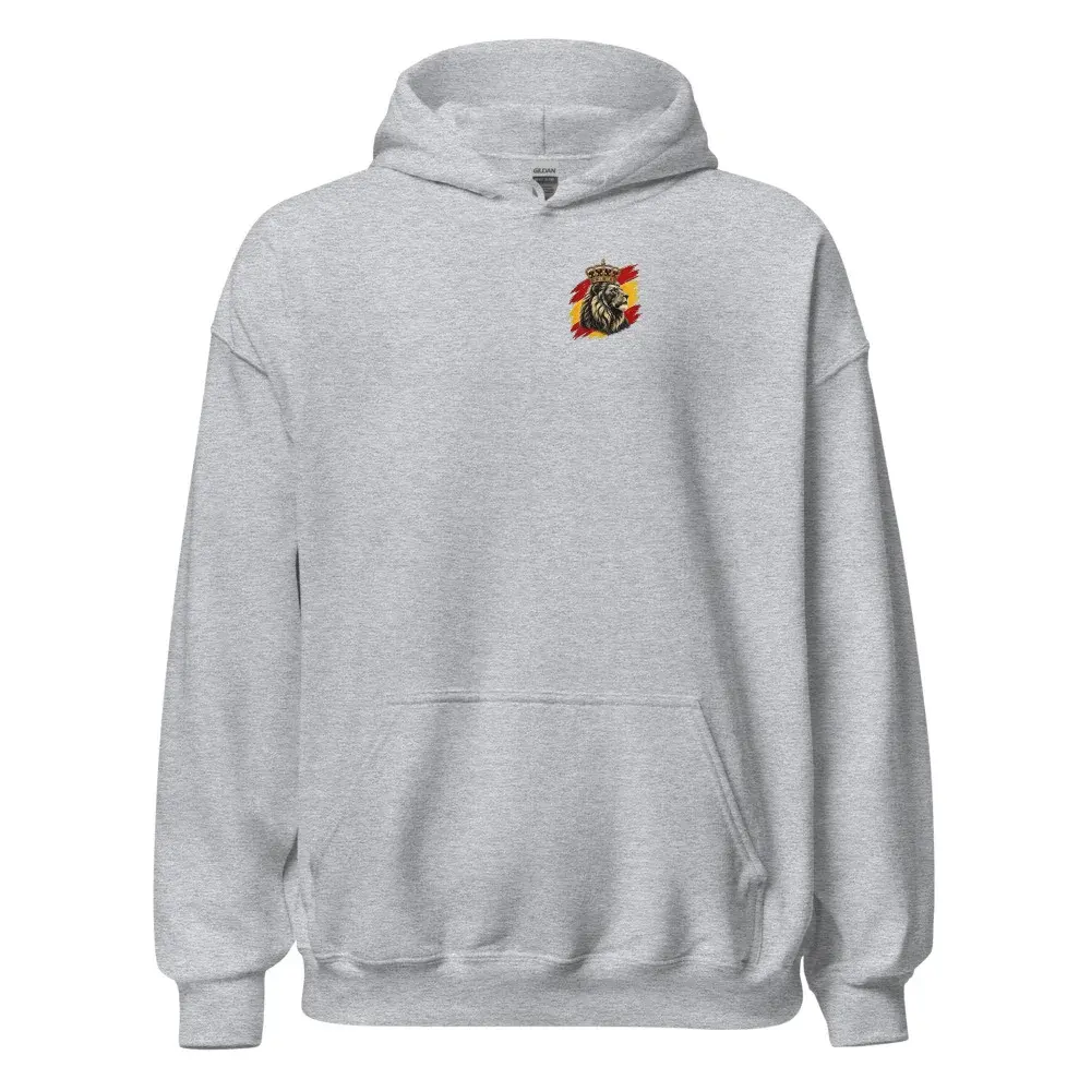 León Coronado · Pecho (claro) — Sudadera con capucha — Sport Grey