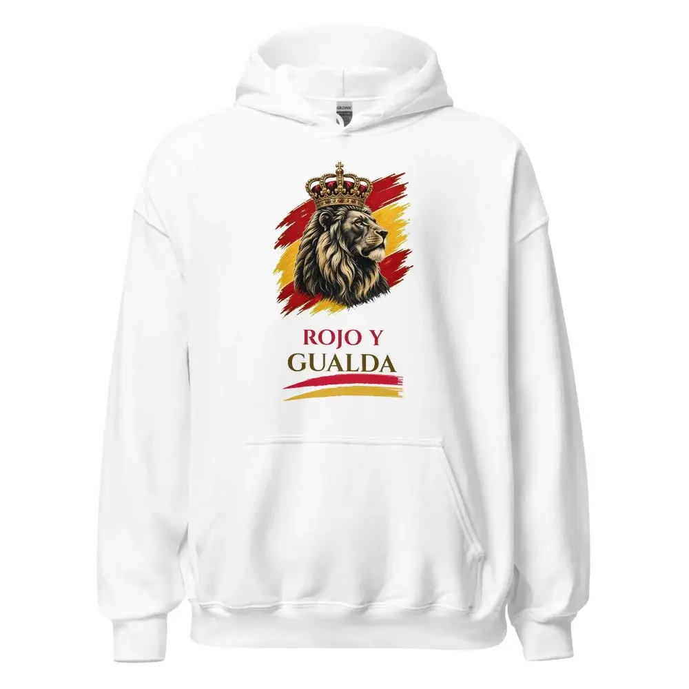 León Coronado — Sudadera con capucha — White