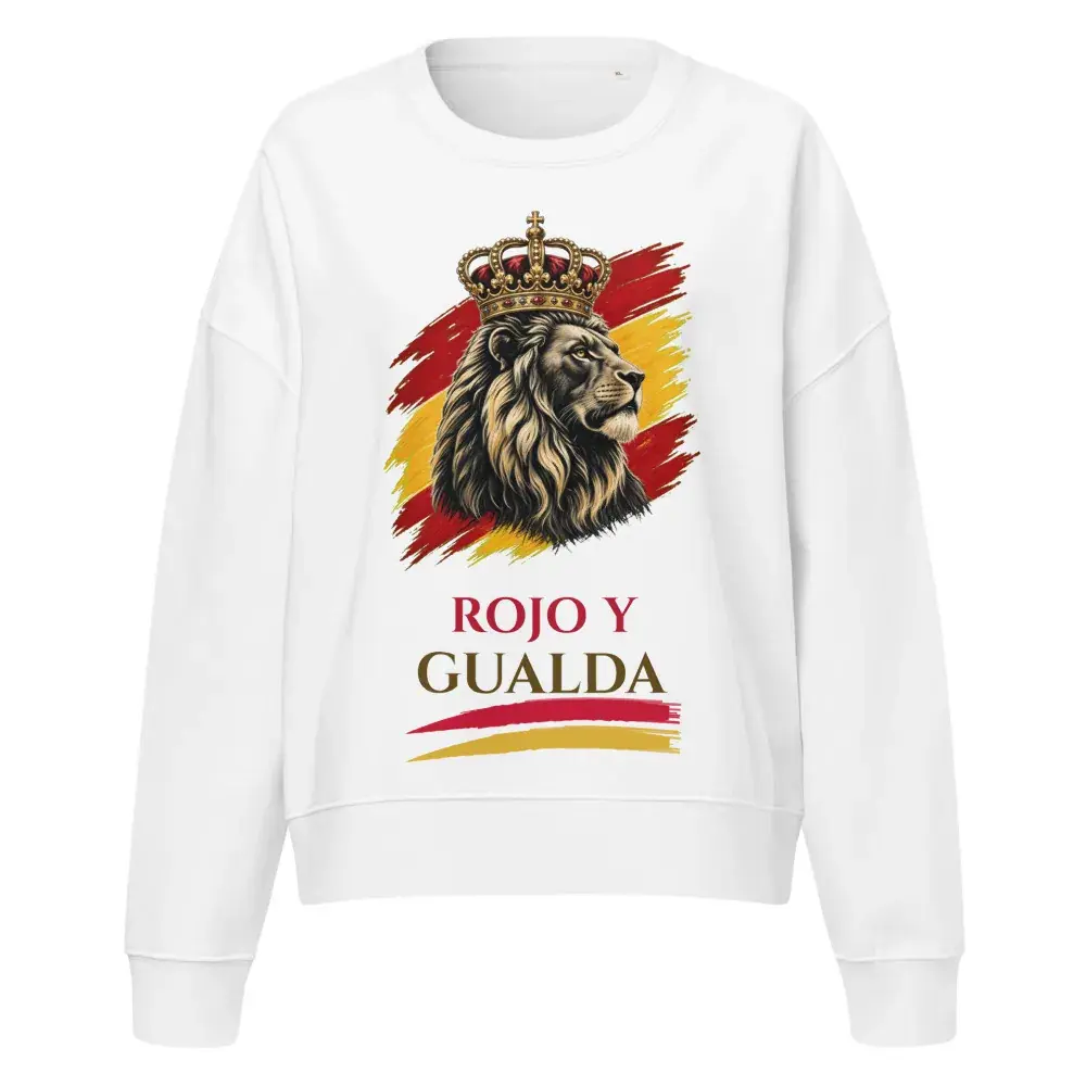 León Coronado — Sudadera de mujer — White