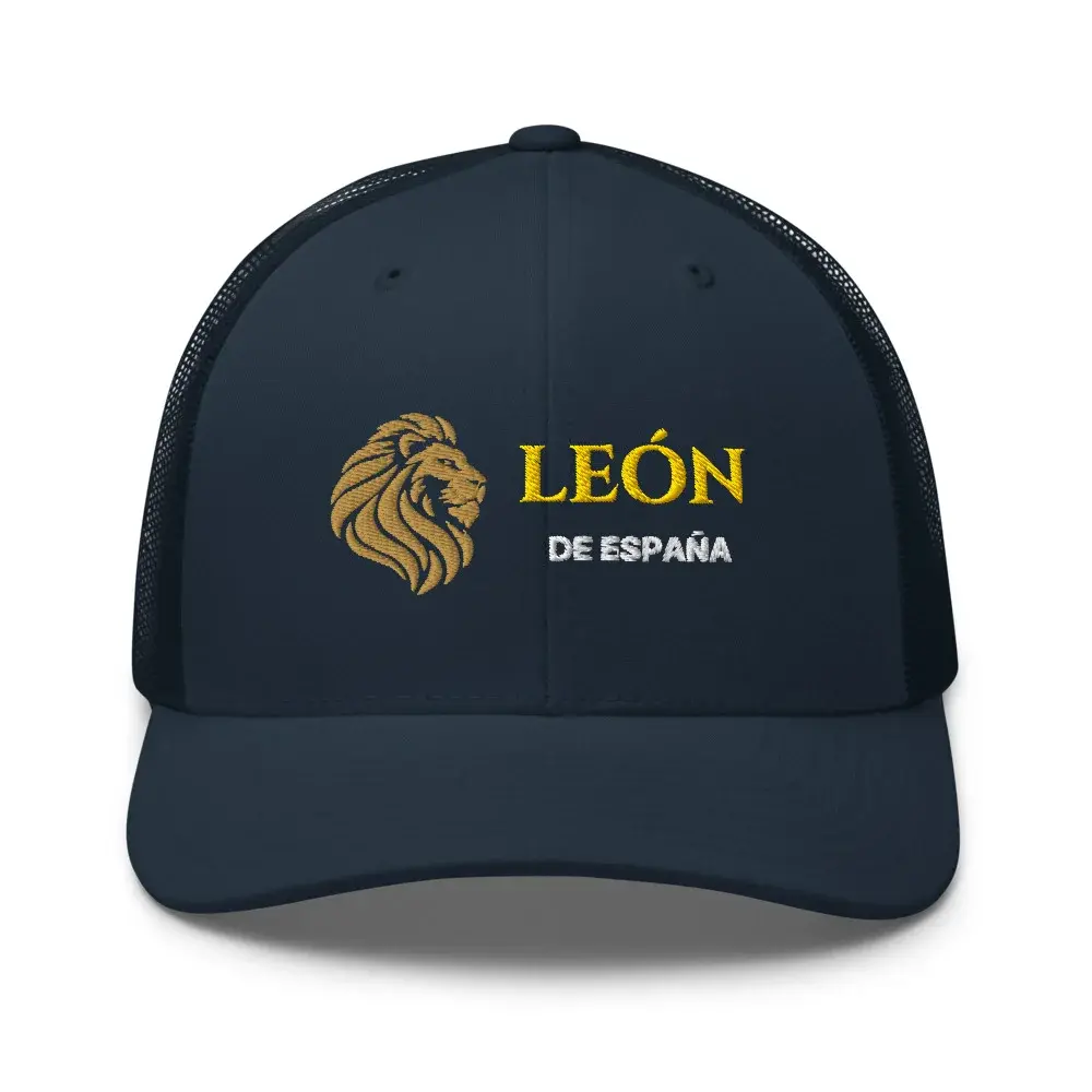 León de España · Monograma — Gorra trucker bordada
