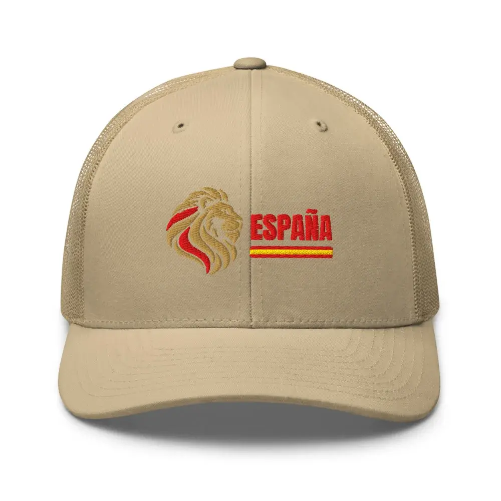 León · España (claro) — Gorra trucker bordada