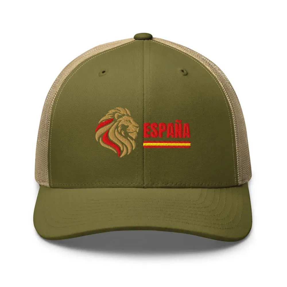 León · España (claro) — Gorra trucker bordada