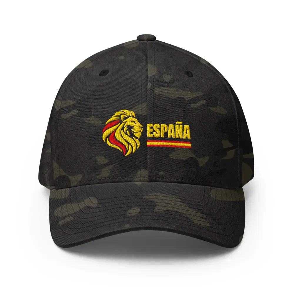 León · España — Gorra bordada — Multicam Black