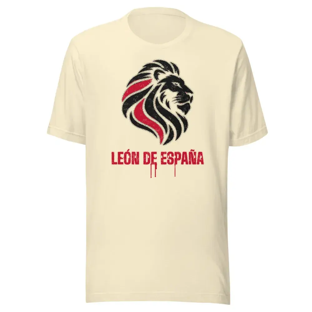 León Plantilla · Día — Camiseta — Natural