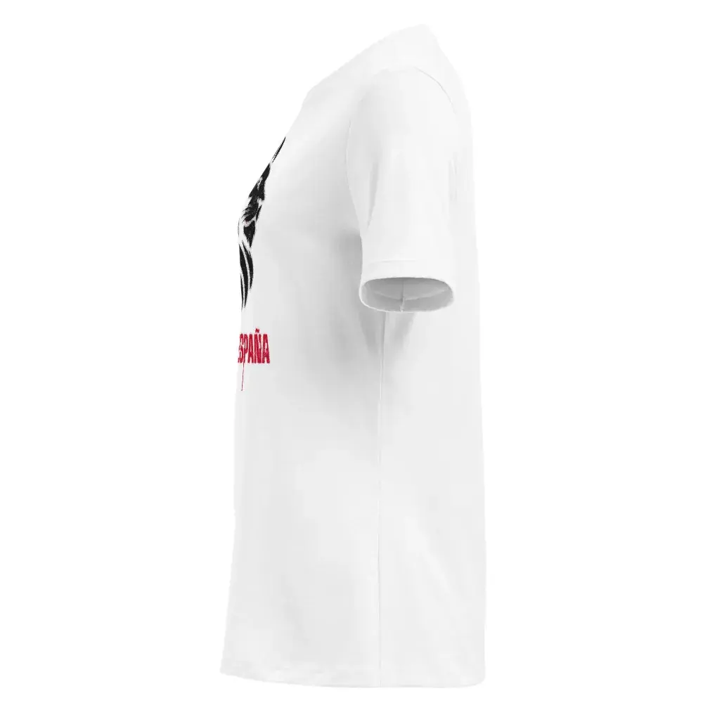 León Plantilla · Día — Camiseta de mujer — White — Left