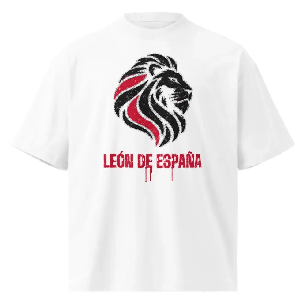 León Plantilla · Día — Camiseta oversize