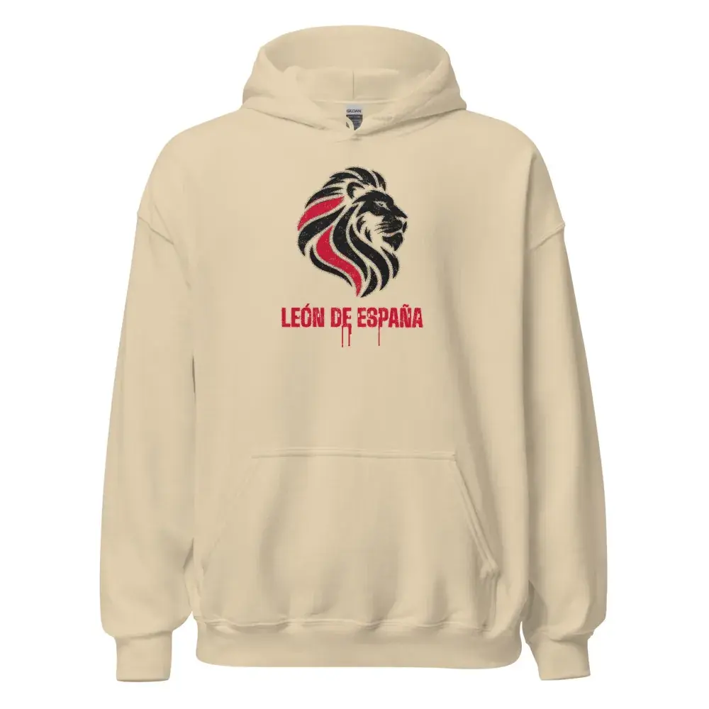 León Plantilla · Día — Sudadera con capucha