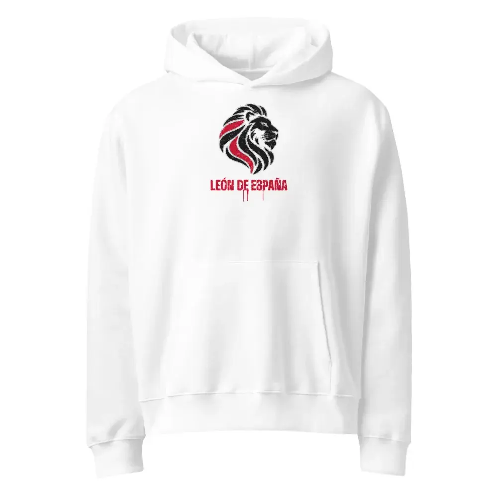 León Plantilla · Día — Sudadera oversize con capucha