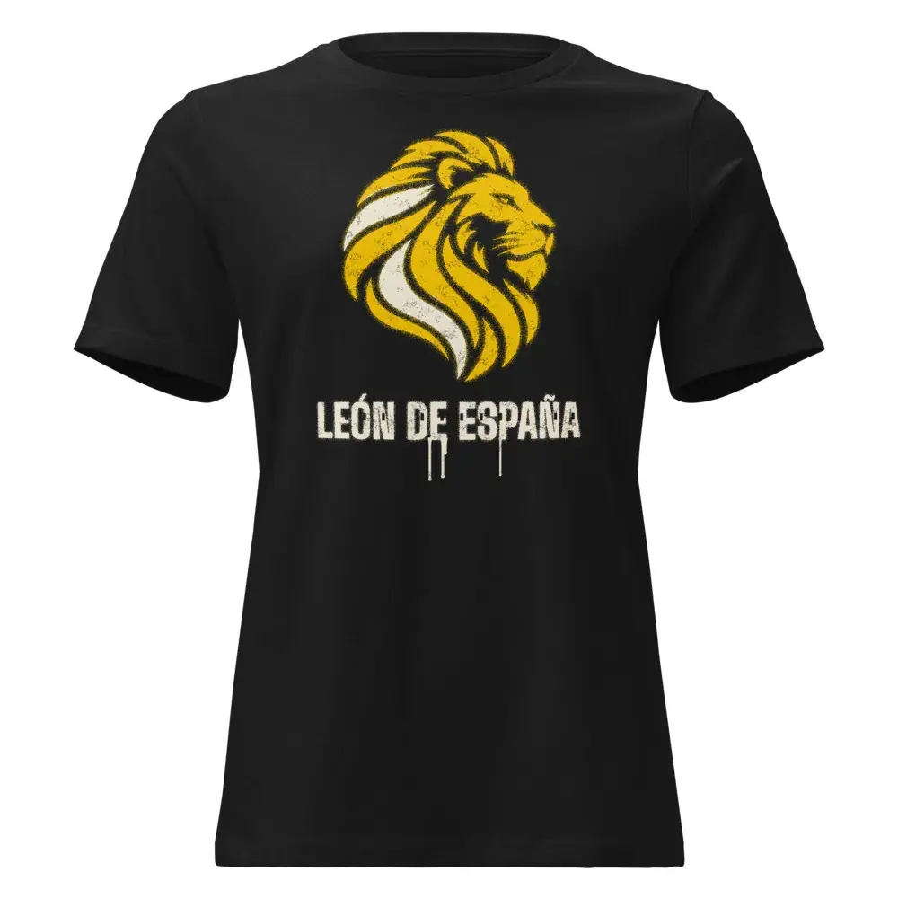 León Plantilla · Noche — Camiseta de mujer