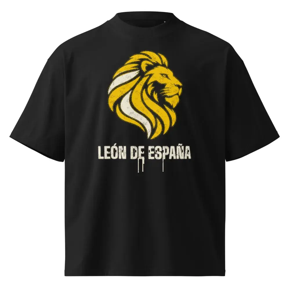 León Plantilla · Noche — Camiseta oversize