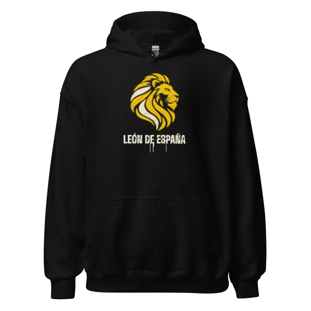 León Plantilla · Noche — Sudadera con capucha