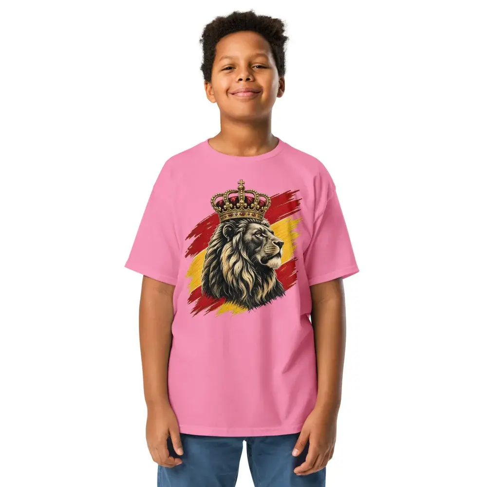 León Real · Claro — Camiseta infantil — Azalea