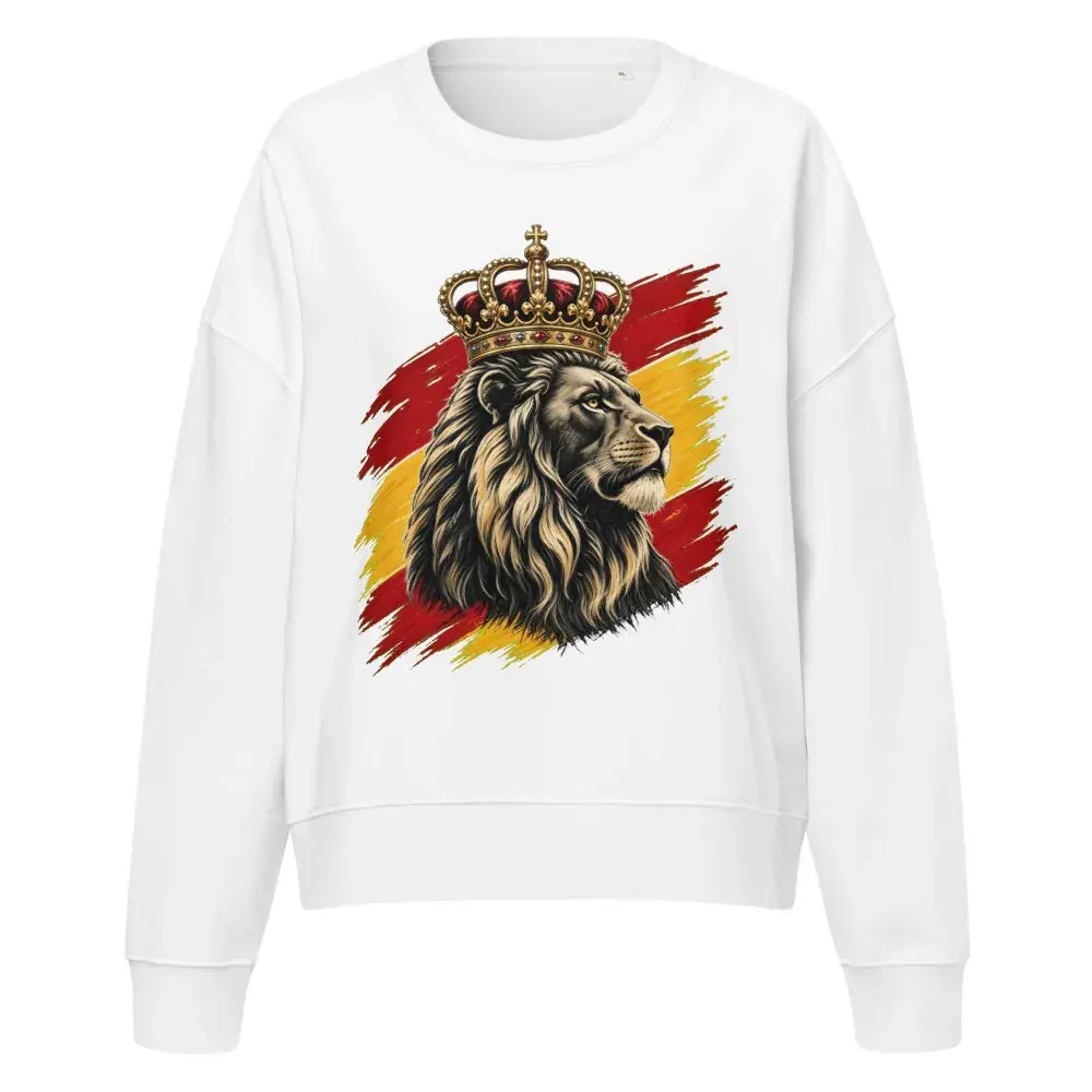 León Real · Claro — Sudadera de mujer — White