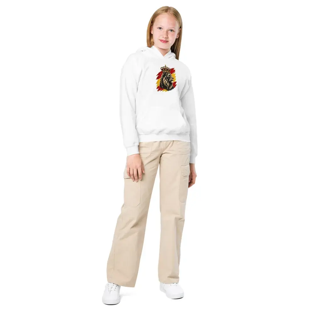 León Real · Claro — Sudadera infantil