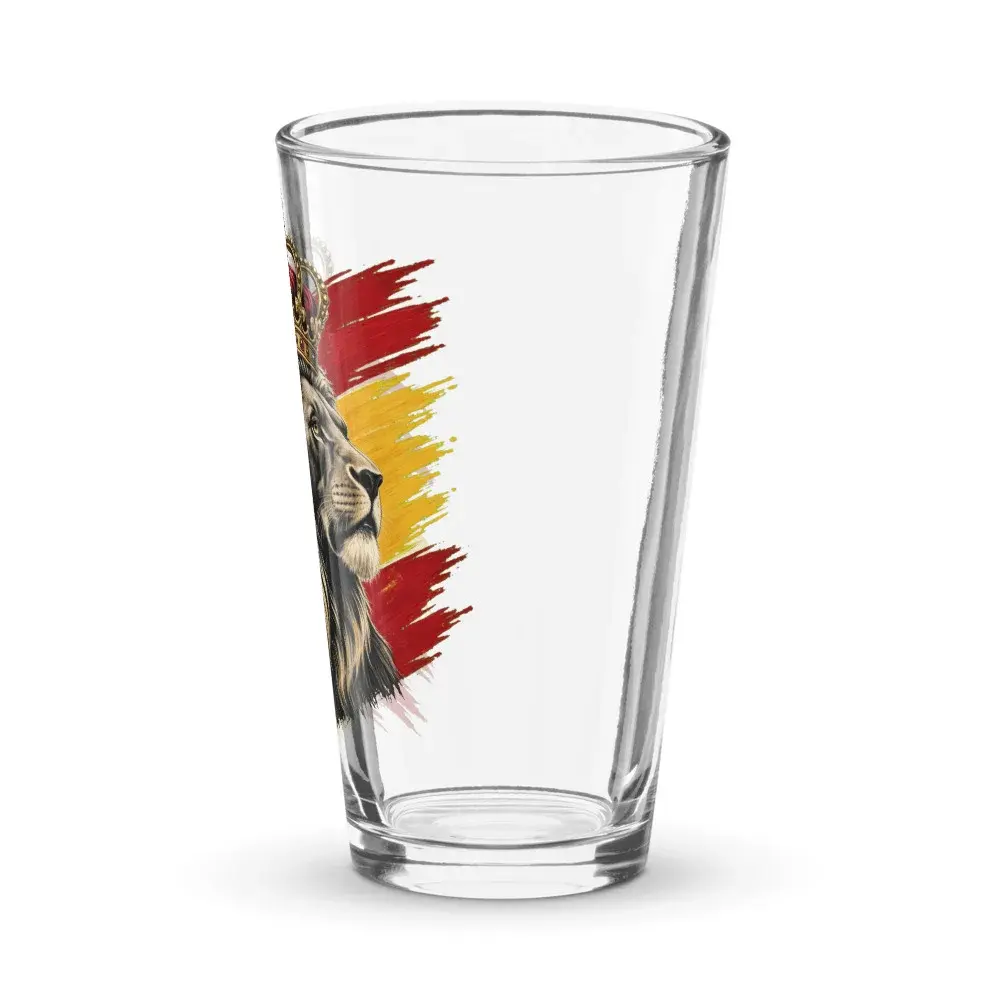 León Real — Vaso de cristal — Left